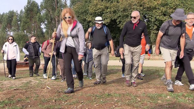 La marcha 'Buen Camino' concluye en Santiago de Compostela