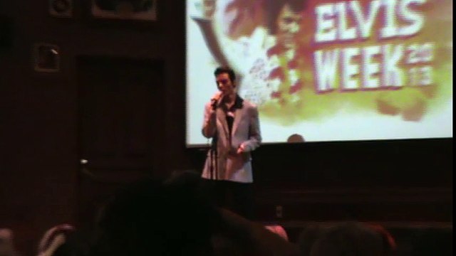 Alex Swindle sings 'You'll Never Walk Alone' Elvis Week 2013