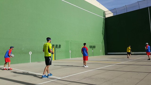 Frontenis 3ª división Rivas vs Colmenar de Oreja set 2 2ª partida