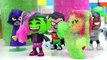 Cartoon Network TEEN TITANS GO Do It Yourself SLIME TOYS with Robin, Beast Boy, Starfire | TUYC