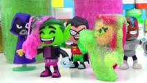 Cartoon Network TEEN TITANS GO Do It Yourself SLIME TOYS with Robin, Beast Boy, Starfire | TUYC