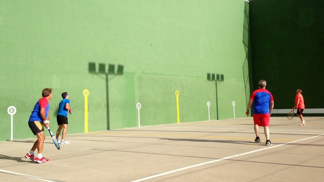 Frontenis 3ª división Rivas vs Colmenar de Oreja 3ª partida set 1