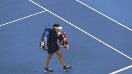 Muguruza abandona por problemas físicos el Abierto de China