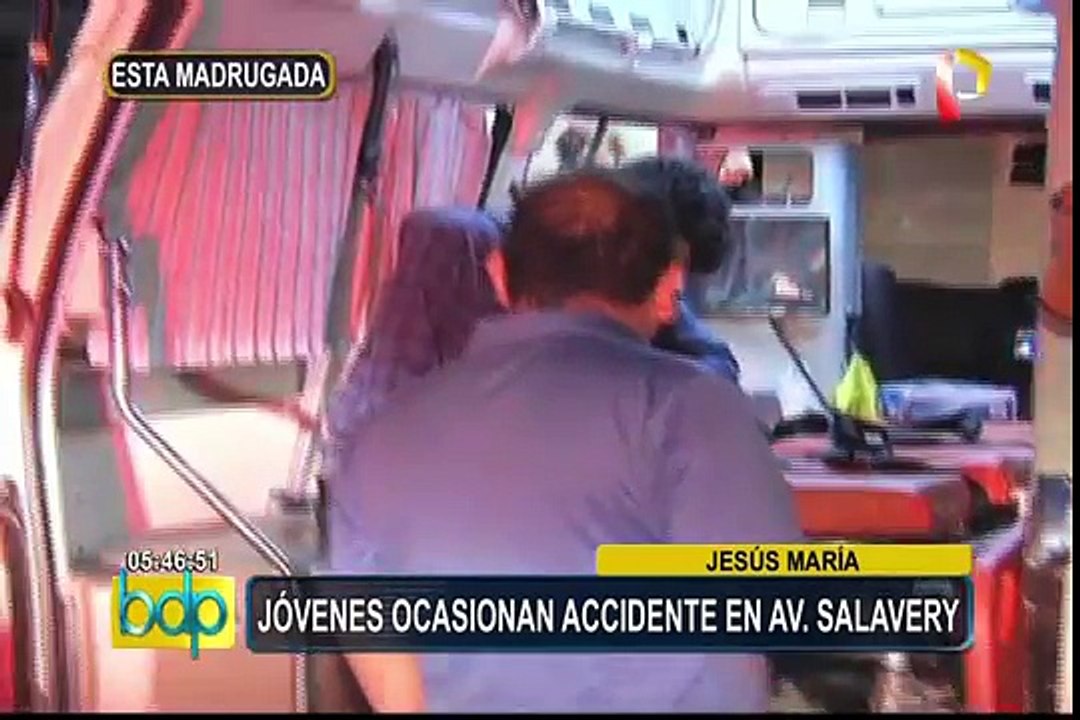 Jesús María: jóvenes presuntamente ebrios ocasionan accidente de tránsito