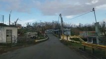 Les paysages dévastés à Porto Rico filmés par un habitant !