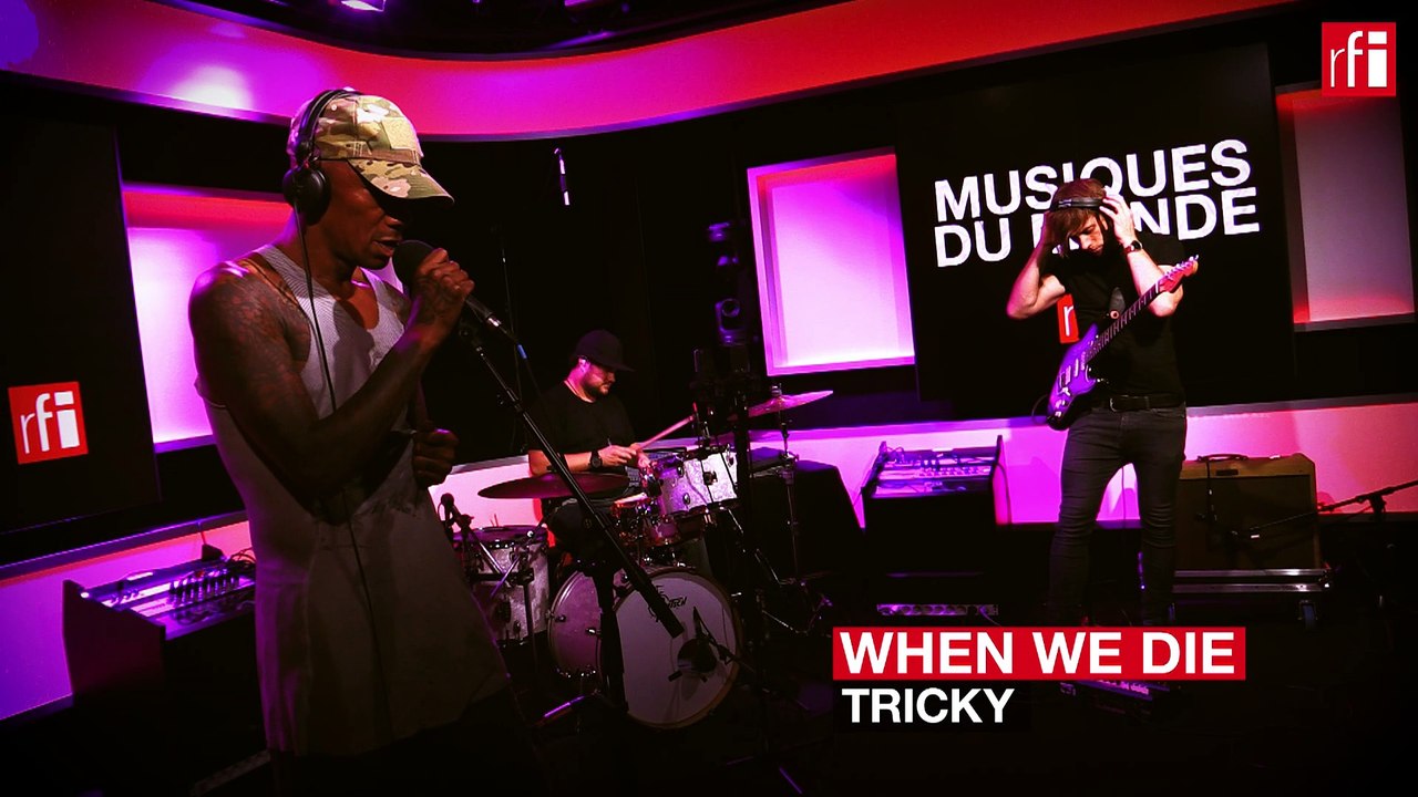 Tricky interprète "When we die" dans l'émission Musiques du monde