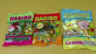 Haribo new Flavors new [Ice Cream, Animal Puzzle, Waldgeister]