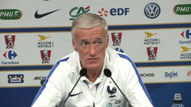 Foot - Elim. CM 2018 (H) - Bleus : Deschamps «Mbappé est un attaquant»