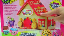 DIY Shopkins Rainbow Candy Christmas Cookie House Kit - Cookieswirlc Video