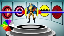 Learn Colors - Superhero Toys for Kids   Teach Children to Learn Colours for Toddlers!