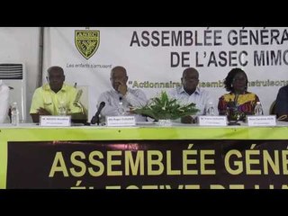 Assemblée générale mixte élective  2016 de l'ASEC Mimosas