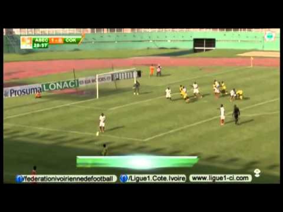 L1 J07 ASEC Mimosas - COK (2-0) 2013 2014