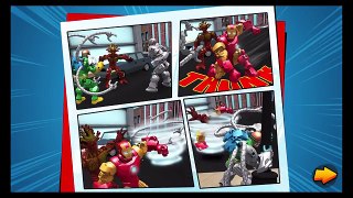 Mix+Smash: Marvel Super Hero Mashers - Iron Man and Spiderman Mix - iOS / Android Gameplay Video