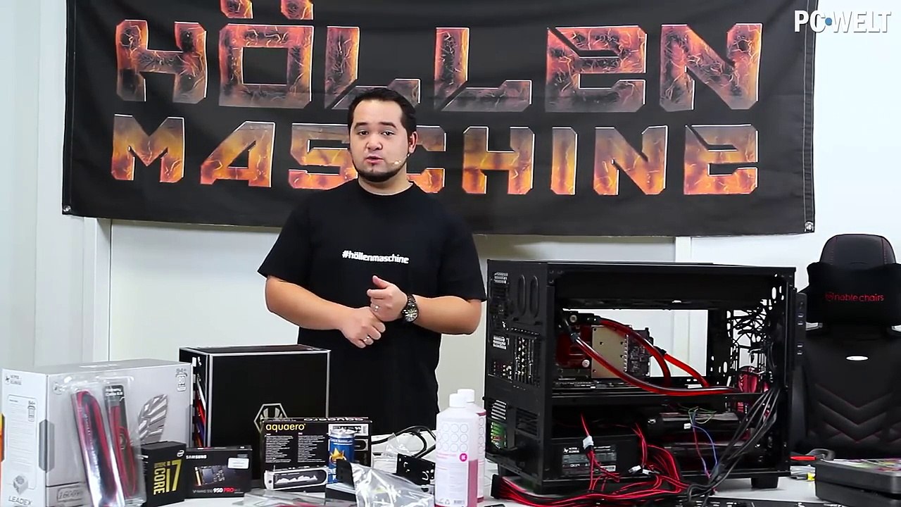 Höllenmaschine UVR - Zusammenbau Teil 1 - CPU, GPU, RAM | deutsch / german