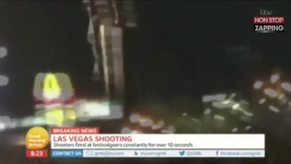 Fusillade à Las Vegas : Une interview stoppée en direct par le tireur (vidéo)