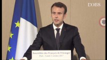 Marseille/Las Vegas : Emmanuel Macron fait part de son émotion