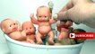 5 Baby Jumping on the Water Bed - Five Little Baby on The Pool Song for Babies