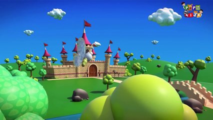 Humpty Dumpty Sat On A Wall Nursery Rhyme   3D Animation English Rhymes for Children   Po Po Kids