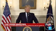 Las Vegas Shooting: US President Donald Trump addresses the nation