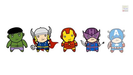Baby Kids Song - MARVEL Avengers Finger Family Nursery Rhymes for Kids   A&E Channel