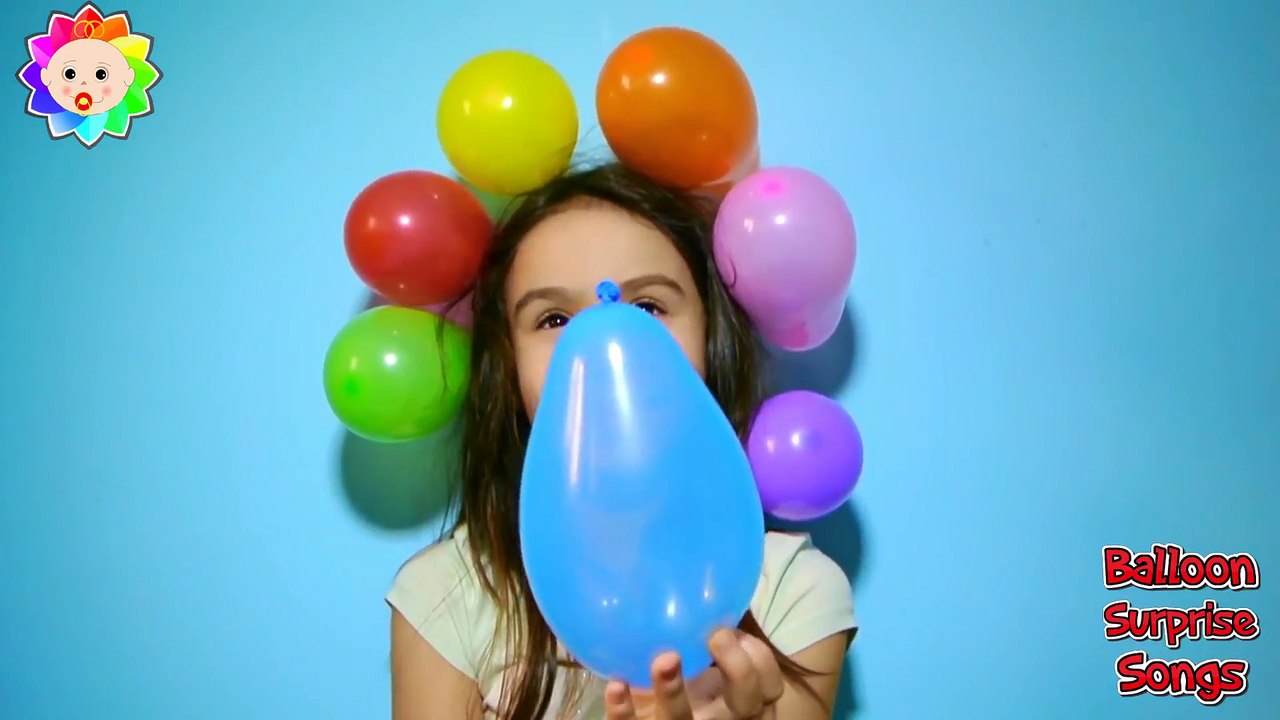 Baby Finger Family for Learning Colors with Balloons & Real Babies -Nursery Rhymes for Children Song