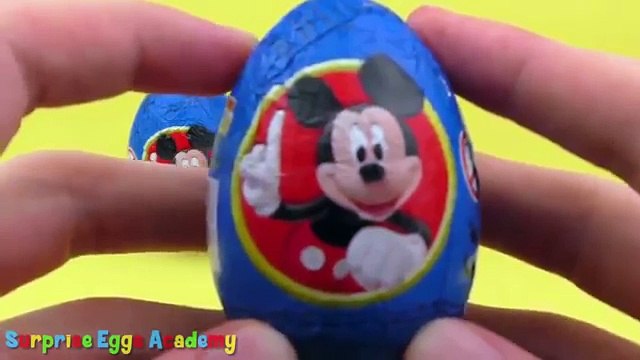 Mickey Mouse Surprise Eggs Compilation - Mickey Mouse Clubhouse Toys - Surprise Eggs Toys