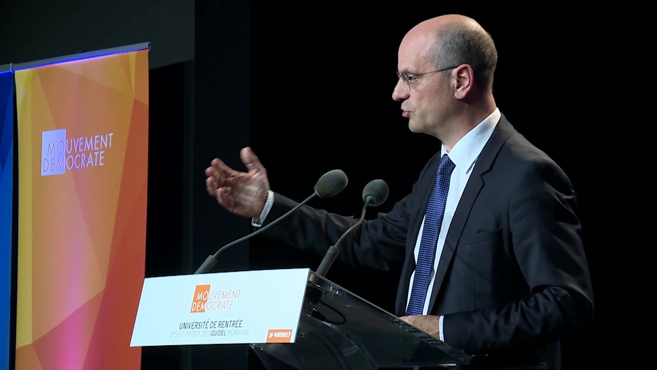 Jean-Michel Blanquer, ministre de l'Education Nationale - UR2017