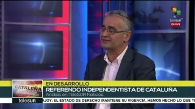 teleSUR Noticias: España: Referendo independentista de cataluña