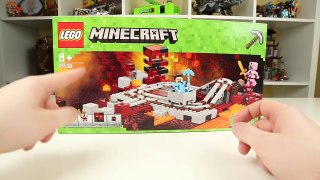 LEGO Minecraft 2017 - 21130 Подземная железная дорога. Обзор новинки!