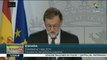 Rajoy responsabiliza a impulsores del referendo de la violencia de hoy
