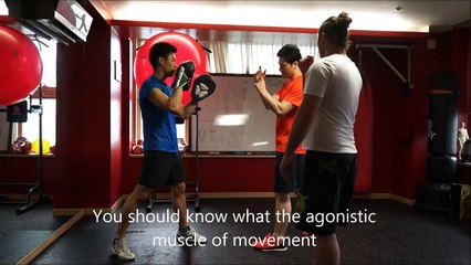 Jab after parring - DK Yoo