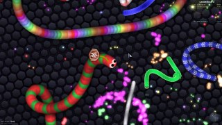 Slither.io - SNAKE TARGET vs. 500 SNAKES! // Epic Slitherio Gameplay! (Slitherio Funny Moments)