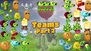 Plants vs. Zombies 2 its about time: New Team Plants vs Balloon Zombie Part 2