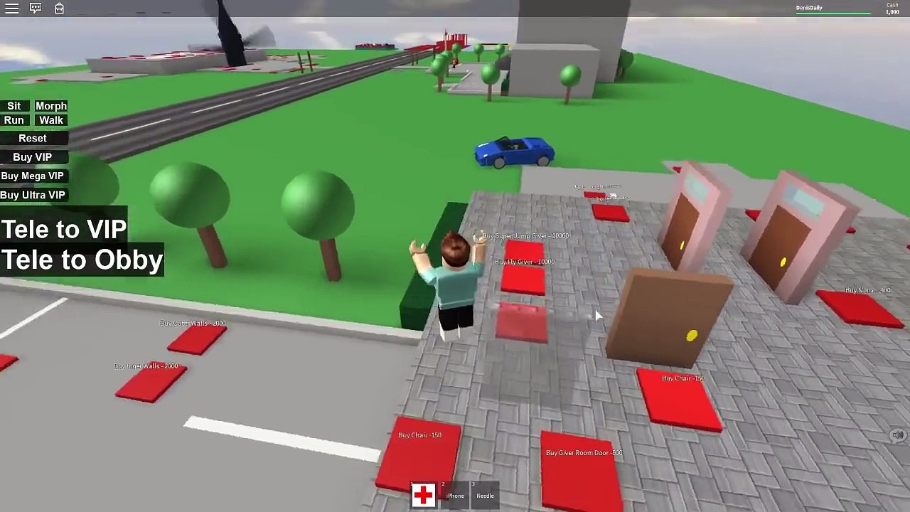 Roblox Adventures / Hospital Tycoon / Evil Hospital Nurses?!