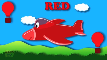 Colors Plane Learn Colors - Enghlish For Kids