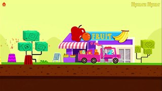 Car Driving for Kids : Truck Driver - Monster Truck : Car, Dinosaur Cartoons Videos for Children
