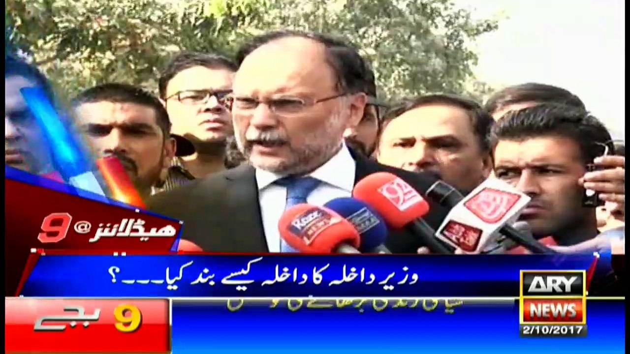 Headlines 2100 2nd October 2017