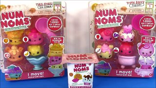 Num Noms! Tutti Frutti Ice Cream & Triple Berry Cupcake Starter Packs! Lip Gloss Blind Box