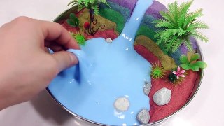 DIY Colors Yogurt Icecream Learn Colours Numbers Counting Slime Surprise Toys