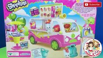 Shopkins Scoops Ice Cream Truck Playset Food Fair Season 3 - Helados y Sorvetes