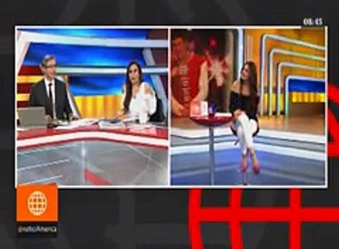 Rebeca Escribens jugó pesada broma a Verónica Linares en pleno programa en vivo