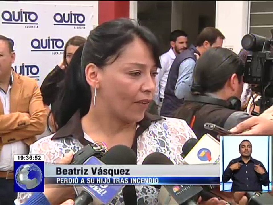 Viviendas para familias de bomberos fallecidos en siniestro en Puembo