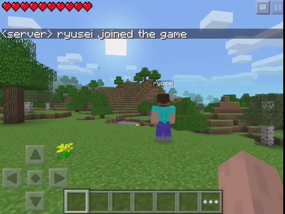 マインクラフトpeの始めかた 最初にやること 動画 Dailymotion