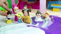 Maşa Koca Ayı Peter Slime Oyunu Oynuyor Slime Havuzunda Kim Kayboldu? Çizgi Film