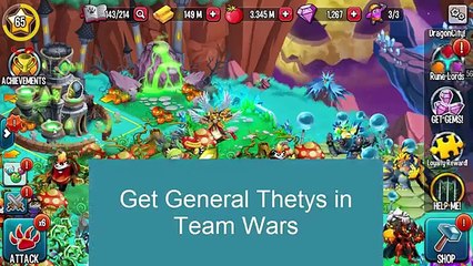 How to get General Thetys level 100 and combat monster legends