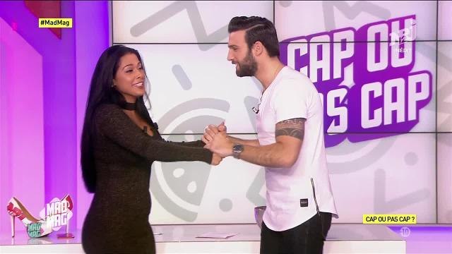 Ayem Nour et Aymeric Bonnery : le bisou !