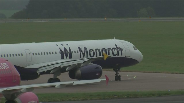 UK struggles to deal with stranded passengers after Monarch Airlines collapses