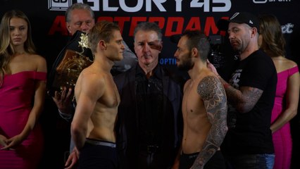 GLORY 45 Amsterdam: Official Weigh-ins