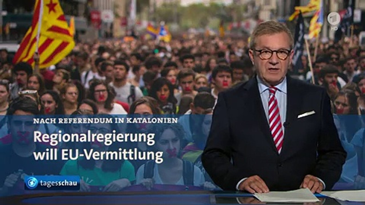 Tagesschau | 02. 10. 2017 20:00 Uhr (mit Jan Hofer) [EXKLUSIV GANZE FOLGE] | Das Erste