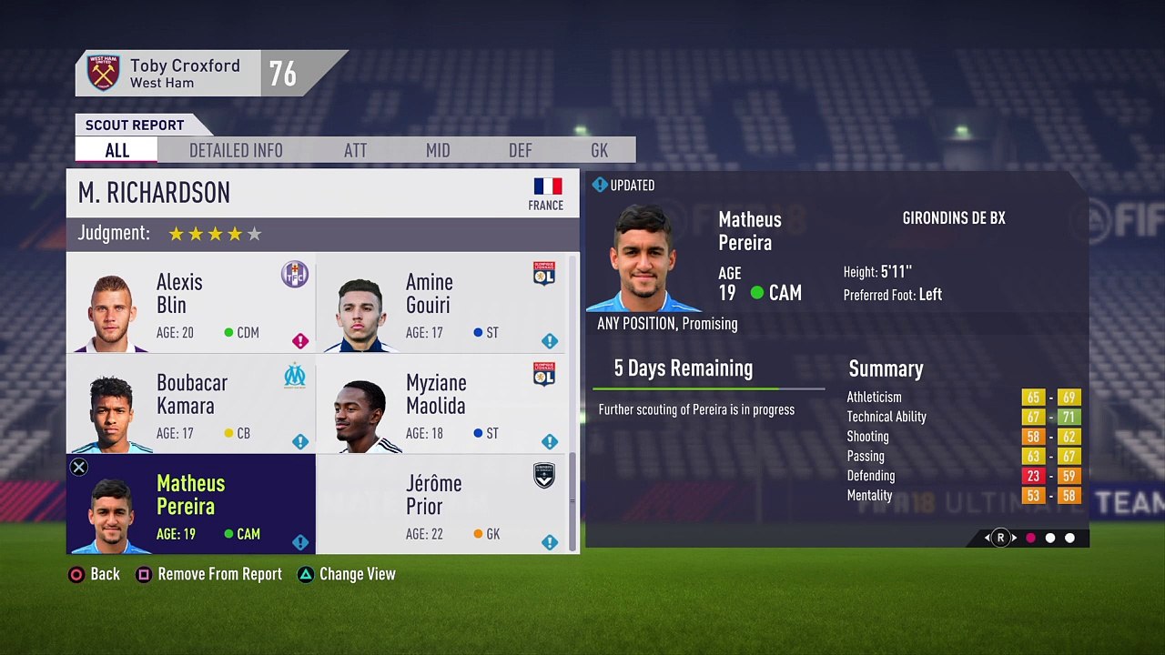 FIFA 18 Torn apart from kick off!!